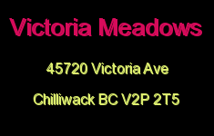 Victoria Meadows 45720 VICTORIA V2P 2T5