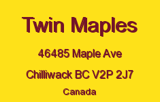 Twin Maples 46485 MAPLE V2P 2J7