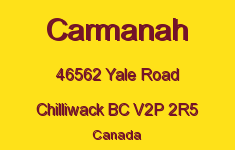 Carmanah 46562 YALE V2P 2R5