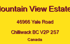 Mountain View Estates 46966 YALE V2P 2S7