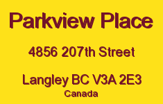 Parkview Place 4856 207TH V3A 2E3