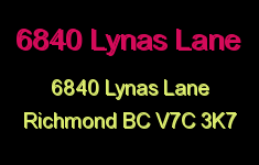 6840 Lynas Lane 6840 LYNAS V7C 3K7