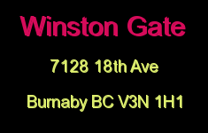 Winston Gate 7128 18TH V3N 1H1