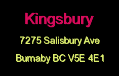 Kingsbury 7275 SALISBURY V5E 4E1