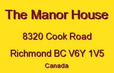 The Manor House 8320 COOK V6Y 1V5