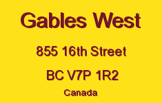 Gables West 855 16TH V7P 1R2
