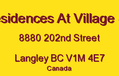 The Residences At Village Square 8880 202ND V1M 4E7