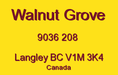 Walnut Grove 9036 208 V1M 3K4
