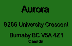 Aurora 9266 UNIVERSITY V5A 4Z1