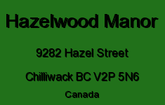 Hazelwood Manor 9282 HAZEL V2P 5N6