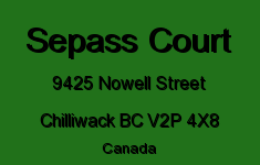 Sepass Court 9425 NOWELL V2P 4X8