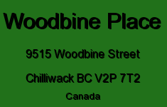 Woodbine Place 9515 WOODBINE V2P 7T2
