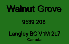 Walnut Grove 9539 208 V1M 2L7