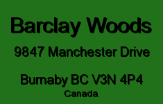 Barclay Woods 9847 MANCHESTER V3N 4P4