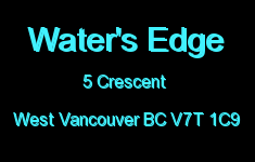 Water's Edge 5 CRESCENT V7T 1C9
