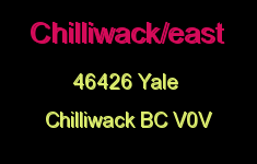 Chilliwack/east 46426 YALE V0V