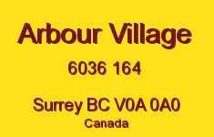 Arbour Village 6036 164 V0A 0A0