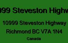 10999 Steveston Highway 10999 STEVESTON V7A 1N4