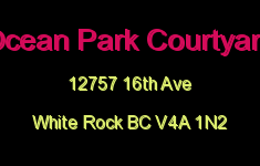 Ocean Park Courtyard 12757 16TH V4A 1N2