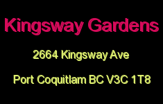 Kingsway Gardens 2664 KINGSWAY V3C 1T8