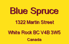 Blue Spruce 1322 MARTIN V4B 3W5