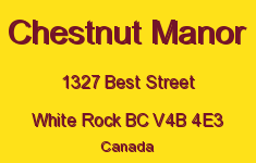 Chestnut Manor 1327 BEST V4B 4E3