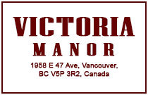Victoria Manor 1958 47TH V5P 3X5