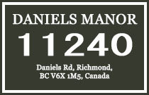 Daniels Manor 11240 DANIELS V6X 1M6