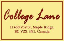 College Lane 11458 232ND V2X 3N5