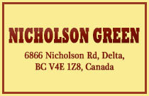 Nicholson Green 6866 NICHOLSON V4E 3G5