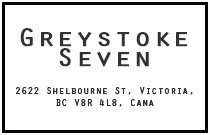 Greystoke Seven 2622 shelbourne V8R 4L9