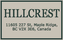 Hillcrest 11605 227TH V2X 3E6