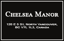 Chelsea Manor 120 5TH V7L 1L6