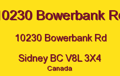10230 Bowerbank Rd 10230 BOWERBANK V8L 3X4