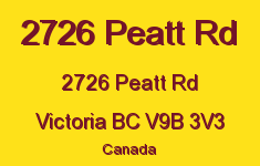 2726 Peatt Rd 2726 Peatt V9B 3V3