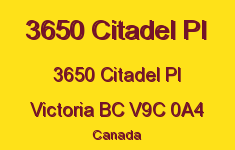 3650 Citadel Pl 3650 Citadel V9C 0A4