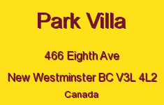 Park Villa 466 EIGHTH V3L 4L2