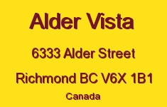 Alder Vista 6333 ALDER V6X 1B1