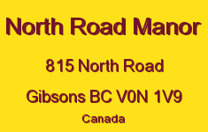North Road Manor 815 NORTH V0N 1V9