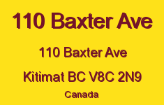 110 Baxter Ave 110 BAXTER V8C 2N9