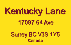 Kentucky Lane 17097 64 V3S 1Y5