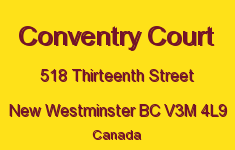 Conventry Court 518 THIRTEENTH V3M 4L9