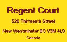 Regent Court 526 THIRTEENTH V3M 4L9