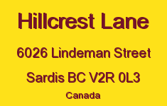 Hillcrest Lane 6026 LINDEMAN V2R 0L3