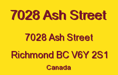 7028 Ash Street 7028 ASH V6Y 2S1