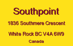 Southpoint 1836 SOUTHMERE V4A 6W9