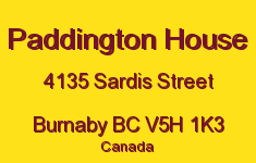 Paddington House 4135 SARDIS V5H 1K3