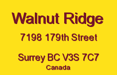 Walnut Ridge 7198 179TH V3S 7C7