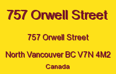 757 Orwell Street 757 ORWELL V7N 4M2