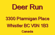 Deer Run 3300 PTARMIGAN V0N 1B3